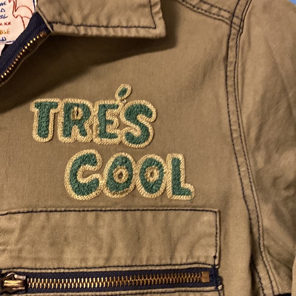 Sandrine Rose X Free People army green Tres Cool Jumpsuit. Small, NWT - Picture 4 of 7